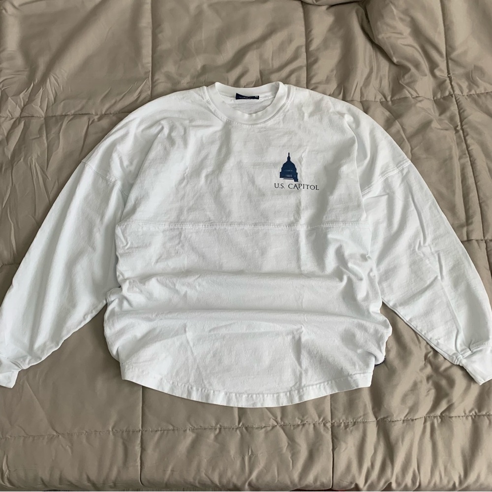 Spirit Jersey Unisex X-Small White US Capitol Washington DC